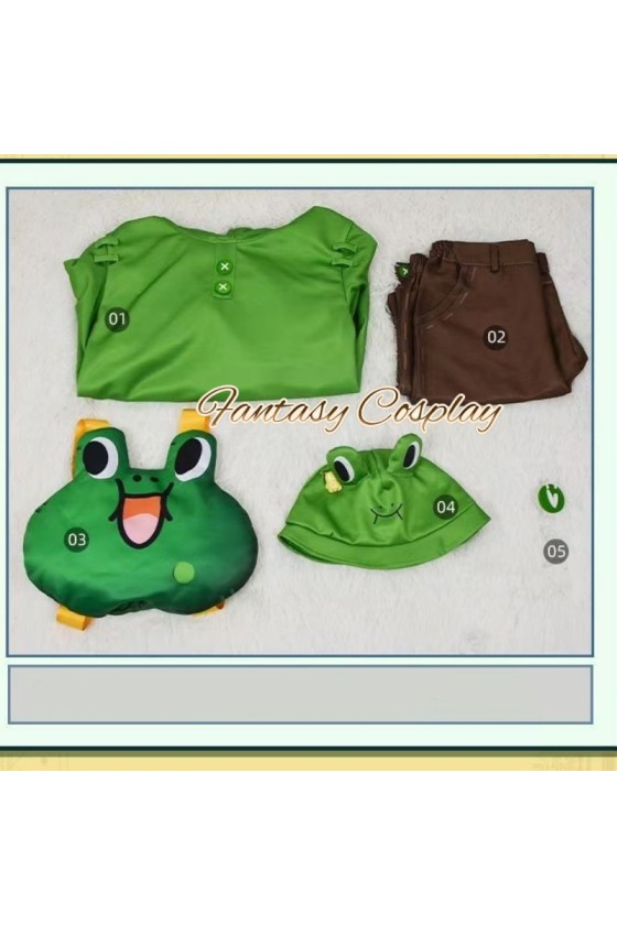 Identity V LINE FRIENDS Crossover Fire Investigator LEONARD Cosplay Costume